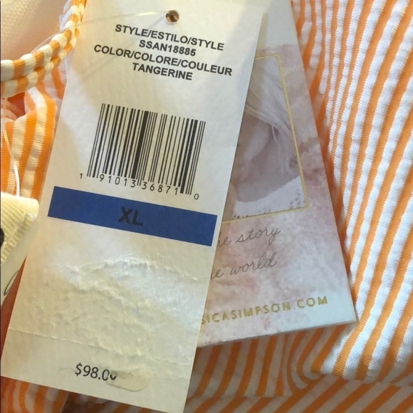 JESSICA Simpson Under the Sea One Piece Swimsuit - Picture 4 of 5